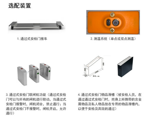全区域金属探测安检门